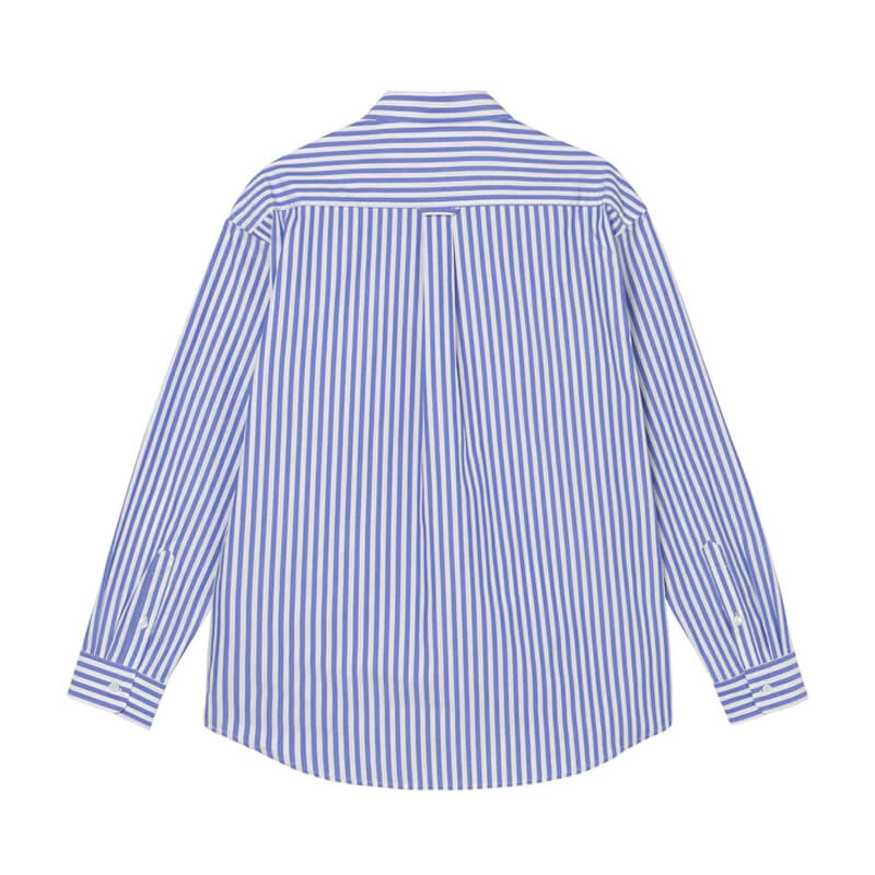 STUSSY STUSSY Classic Poplin Shirt - Blue Stripe | TheRoom Barcelona