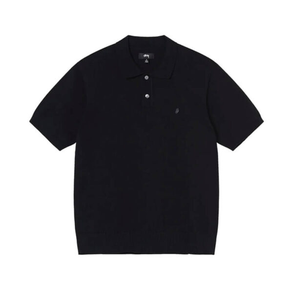 STUSSY Polo Sweater Classic - Black