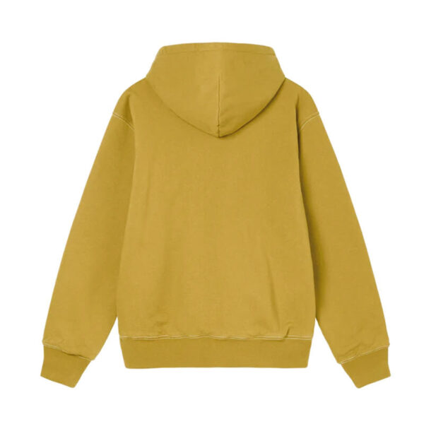 STUSSY Hoodie Contrast Stitch Label - Gold