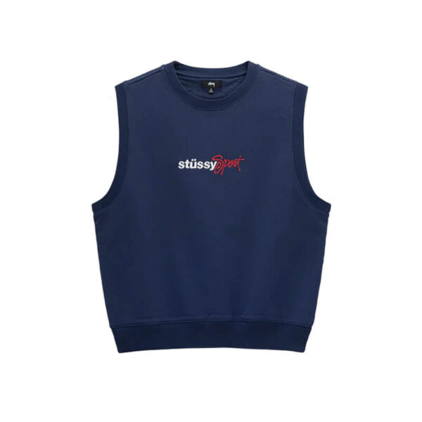 STUSSY_SPORTFLEECEVEST_NVY1