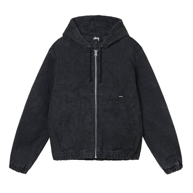 STUSSY Corduroy Mock Pullover - Black | TheRoom Barcelona