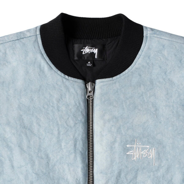 STUSSY_WASHEDCANVASPRIMALOFTVEST_LBLU3