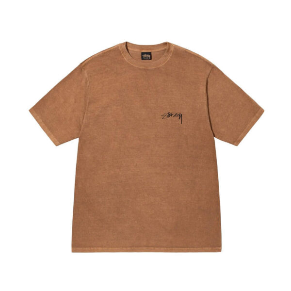 Stussy_100%-Pigmented-Tee_Almond