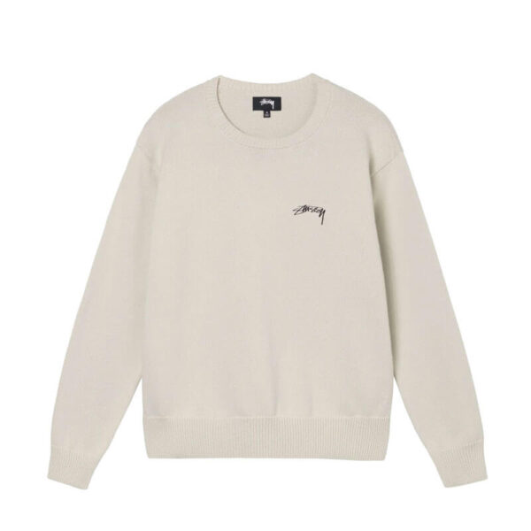 Care Label Sweater - Natural