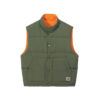 STUSSY Rev Down Workwear Vest - Olive | TheRoom