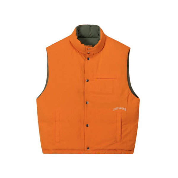 Rev Down Workwear Vest - Olive
