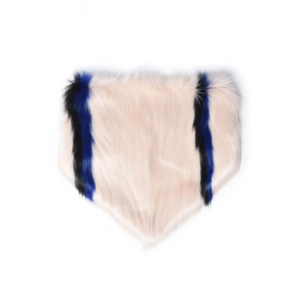 TOGA fake fur scarf pink 2