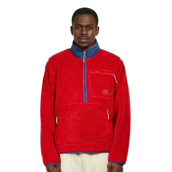 Extreme Pile Pullover - Red