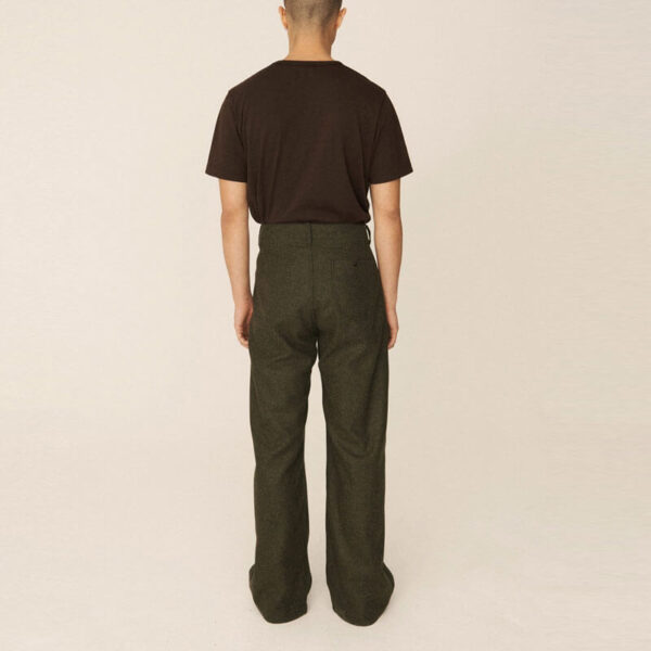 Deck Wool Trousers - Green