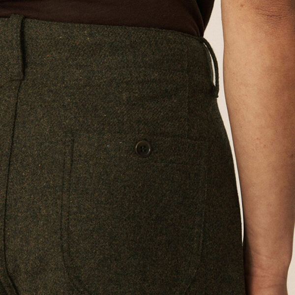 Deck Wool Trousers - Green