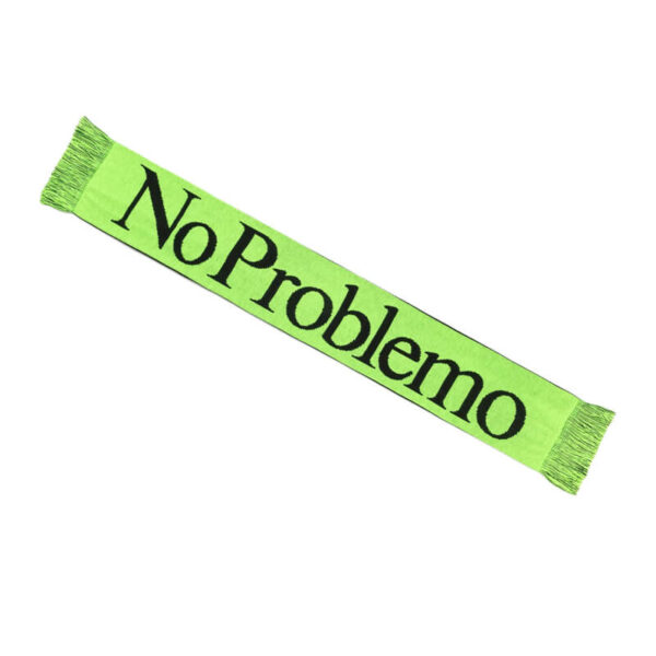 aries no problemo scarf black green 3