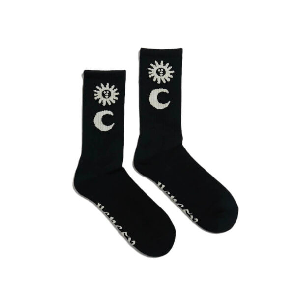 heresy lunisolar socks black 1