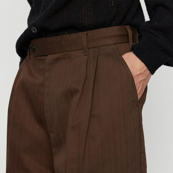 mfpen classic trousers dark brown 3