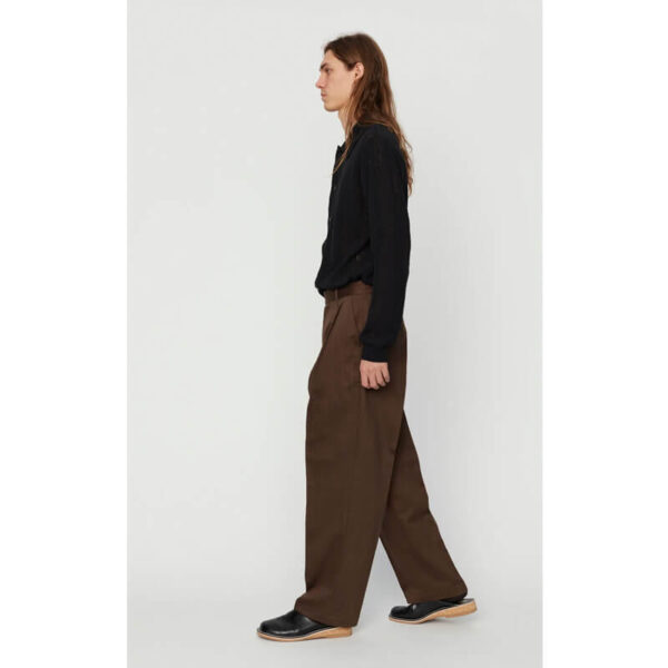 mfpen classic trousers dark brown 4