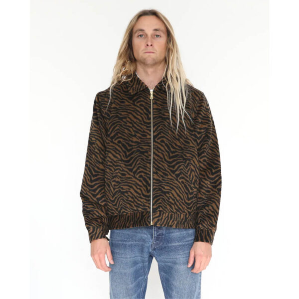 noon goons frequency jacket brown tiger 3