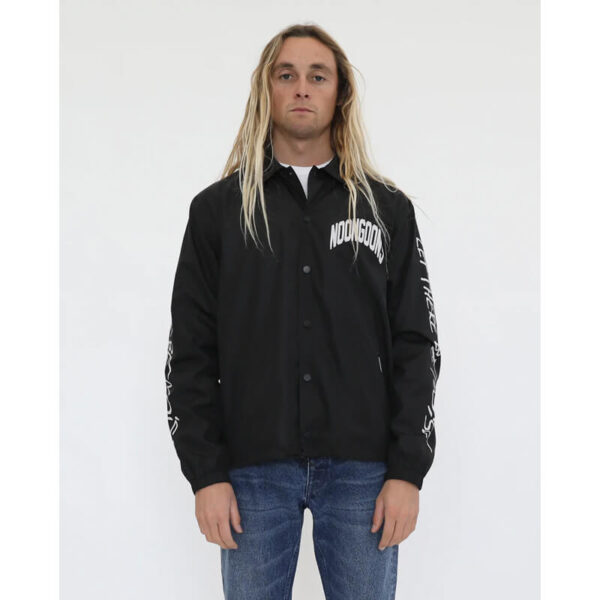 noon goons sound check coach jacket black 3