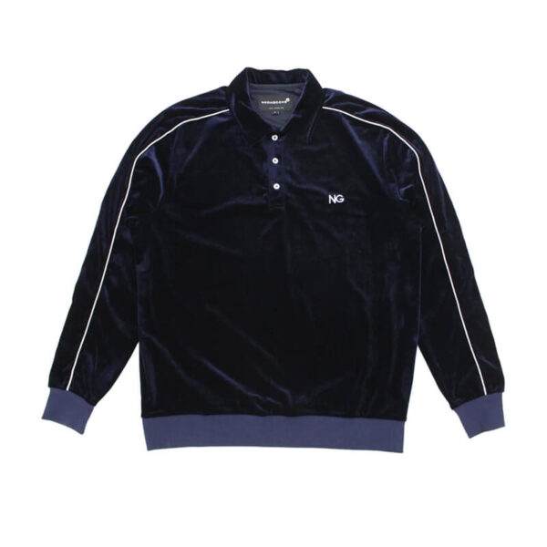 noon goons sunglare velour polo navy black 1