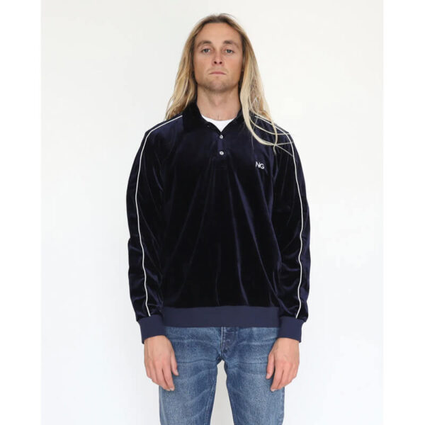 noon goons sunglare velour polo navy black 2