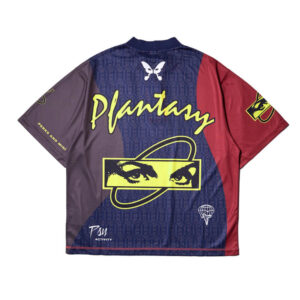 pam phantasy ss mock neck top multi 6