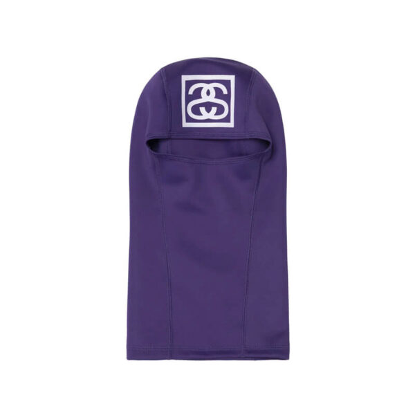 stussy ss link balaclava purple 1