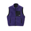 Stussy Sherpa vest S size パープル STUSSY Sherpa Vest - Purple | TheRoom