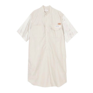 toga x dickies long shirt beige 1