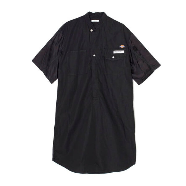 toga x dickies long shirt black 1