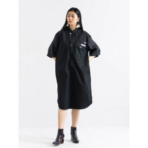 toga x dickies long shirt black 2