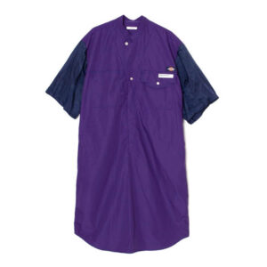 toga x dickies long shirt purple 1