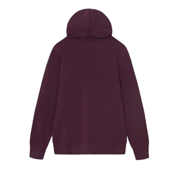 wood wood ian hoodie burgundy 2