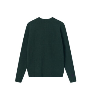 WOOD WOOD Jersey Kevin Lambswool - Forest Green