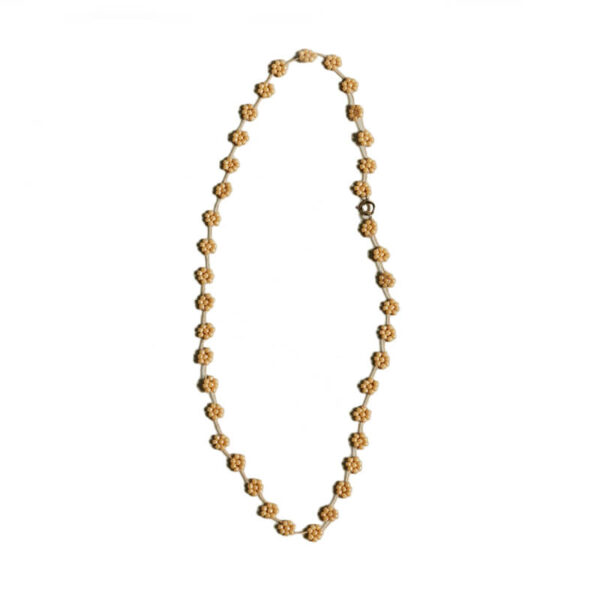 LABRO fiori necklace beige 1