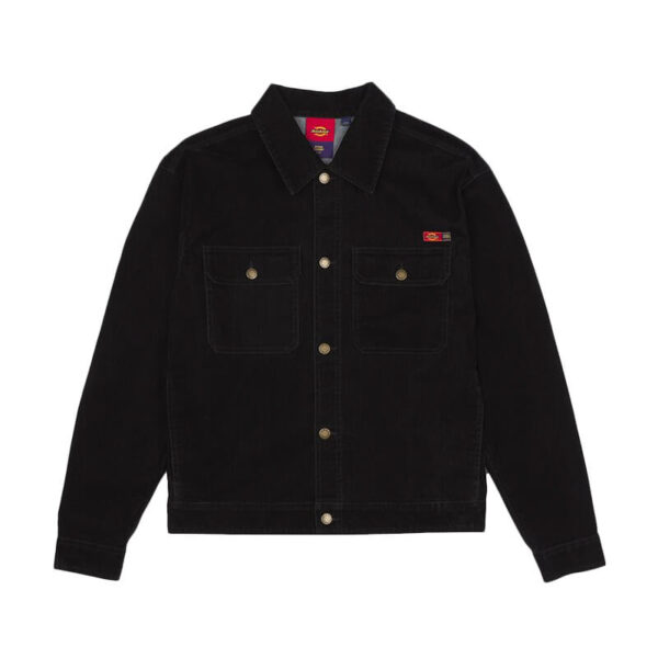 OC X DICKIES flock jacket black 1