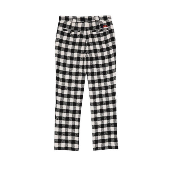 OC X DICKIES tweed work pant black check 2