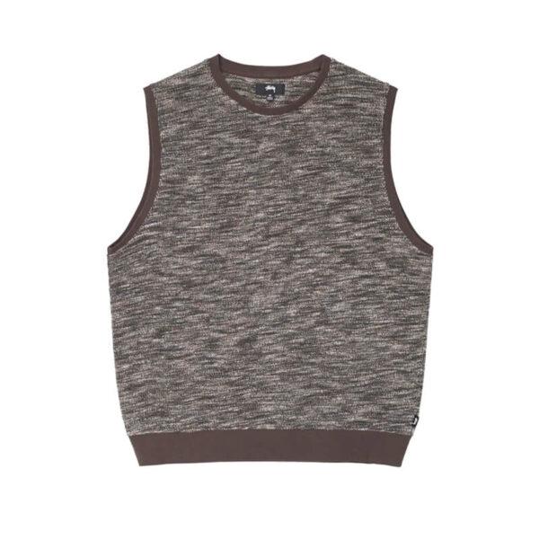 STUSSY marley knit vest multi 1