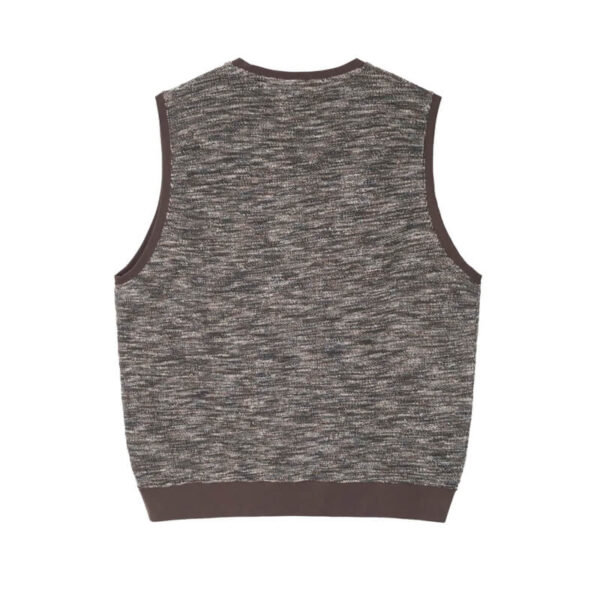 STUSSY marley knit vest multi 2