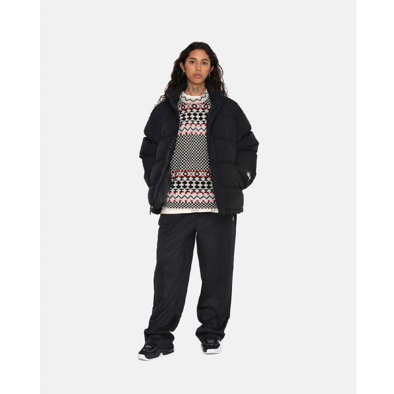 STUSSY Poly Track Pants   Black   TheRoom Barcelona