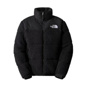 TNF high pile nuptse jacket black 1