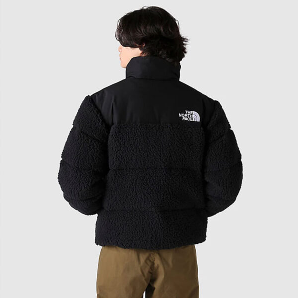 TNF high pile nuptse jacket black 4