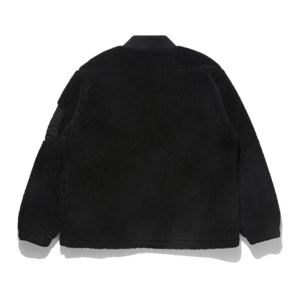 maharishi tech hanten fleece jacket black 2