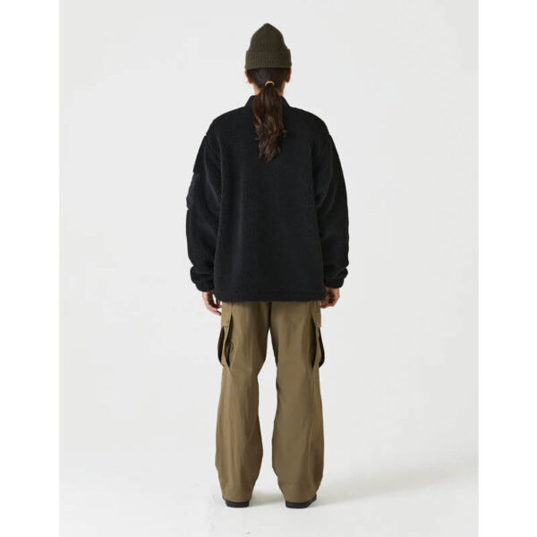 maharishi tech hanten fleece jacket black 5