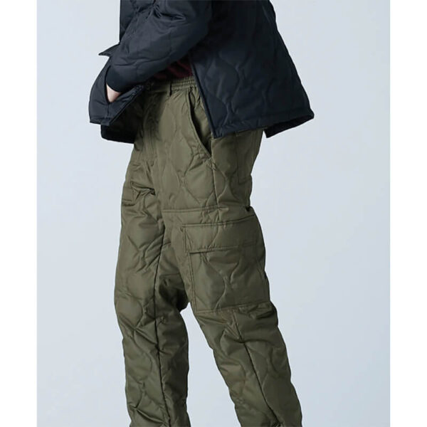taion military cargo down pants dark olive 4