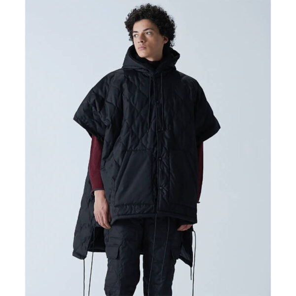 taion military poncho black 3