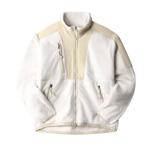 tnf mens 94 high pile denali fleece jacket gardenia white 1