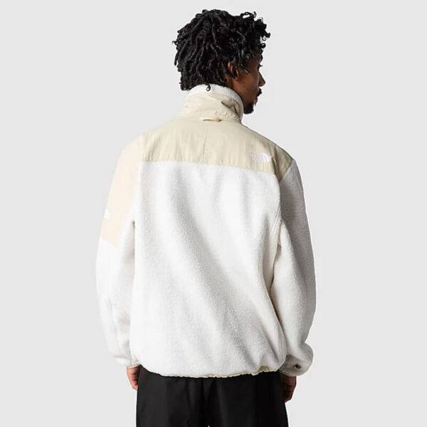 tnf mens 94 high pile denali fleece jacket gardenia white 5