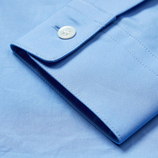 toga cotton typewritter shirt light blue 5