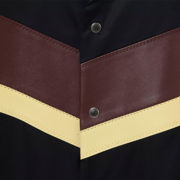 toga cupra fake leather shirt navy 4