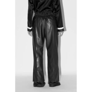 toga fake leather pants black 2