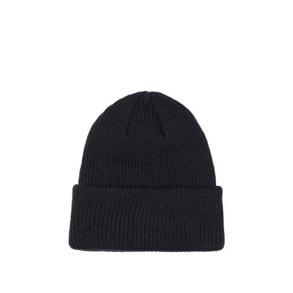 TNF logo box cuffed beanie black 3