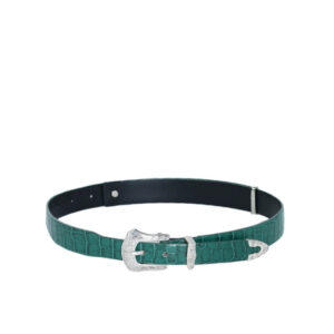 TOGA buckle belt green 1